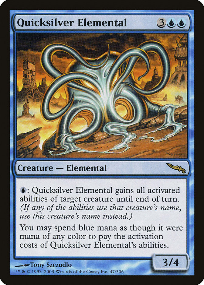 Quicksilver Elemental (Chinese)