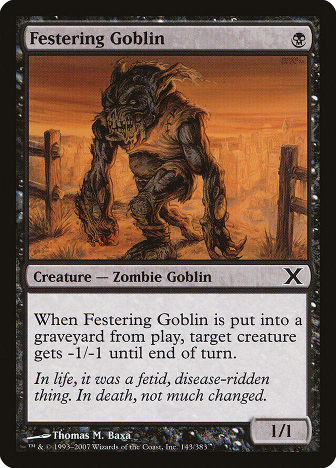 Festering Goblin - Foil
