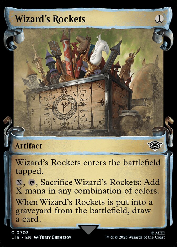 Wizard's Rockets - Silver Foil