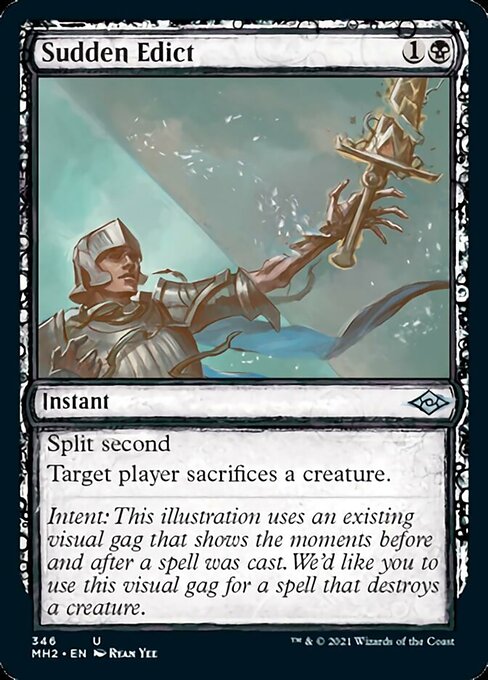 Sudden Edict - Foil