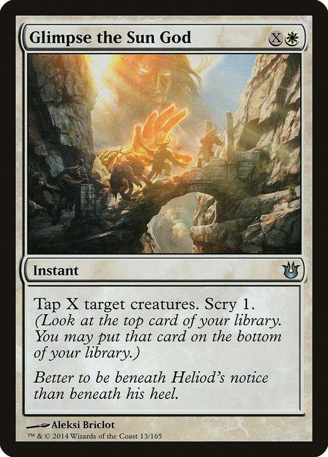 Glimpse the Sun God - Foil