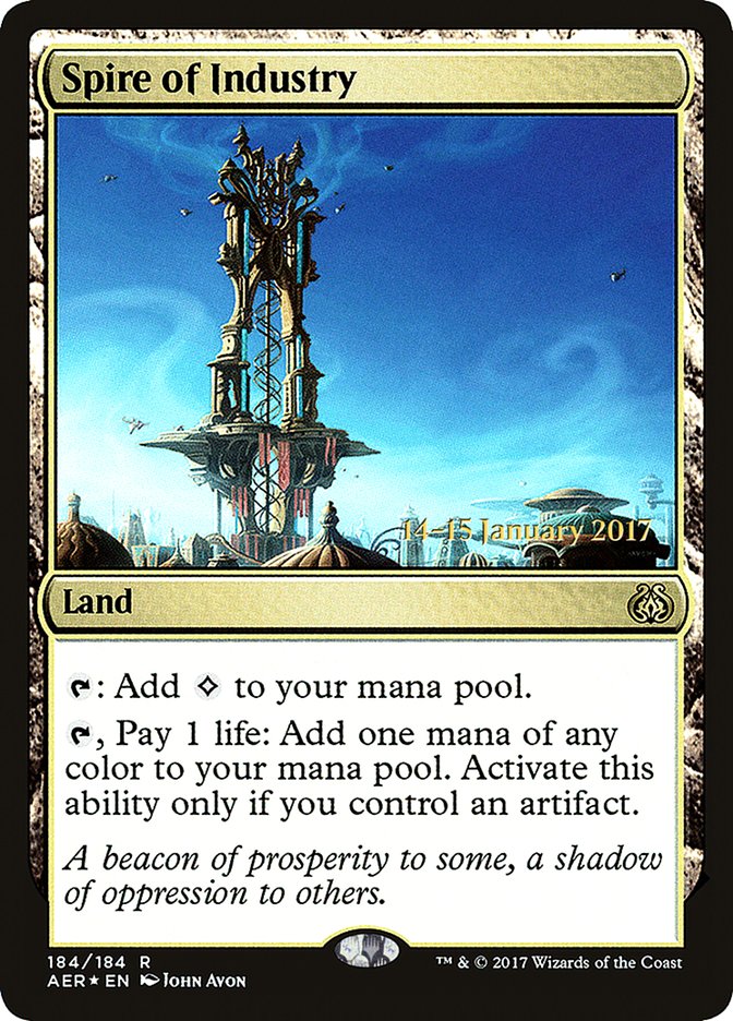 Spire of Industry - Foil - Prerelease Promo