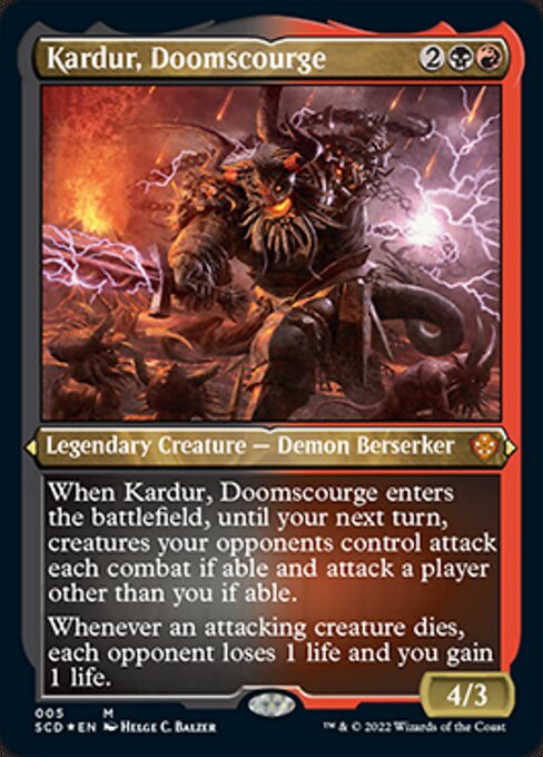 Kardur, Doomscourge - Foil-Etched