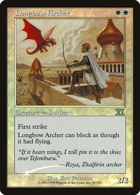 Longbow Archer - Foil - FNM Promo