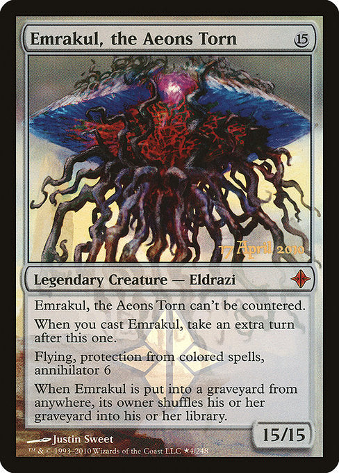 Emrakul, the Aeons Torn - Foil - Prerelease Promo