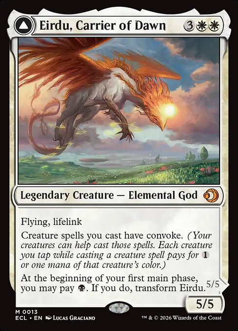 Eirdu, Carrier of Dawn - Foil