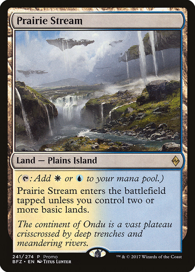 Prairie Stream - Alternate Art