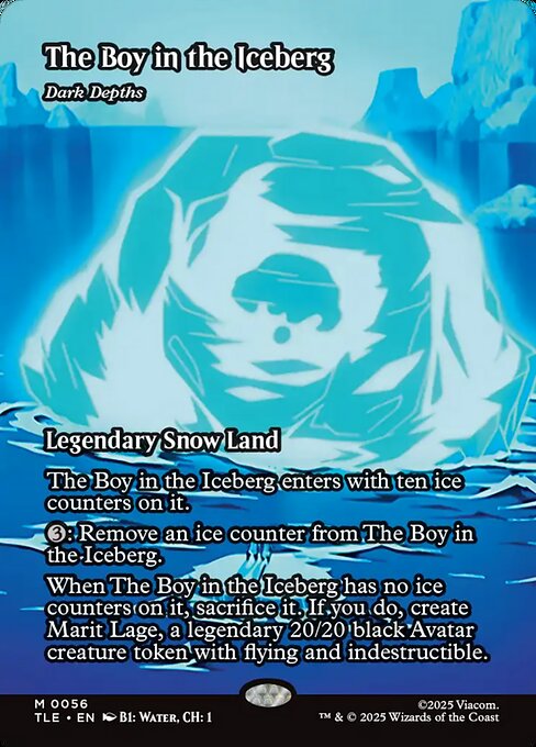 Dark Depths (The Boy in the Iceberg) - Foil