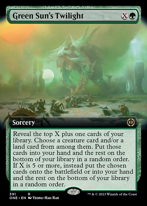 Green Sun's Twilight - Foil