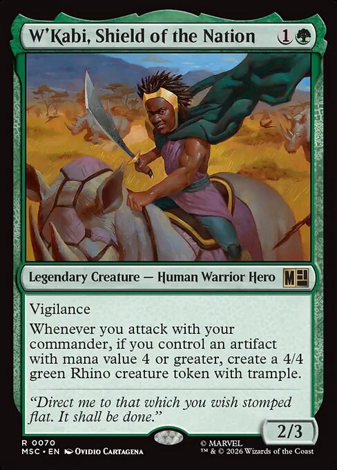 W'Kabi, Shield of the Nation - Surge Foil