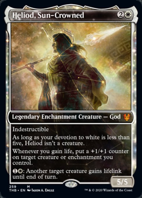 Heliod, Sun-Crowned - Foil