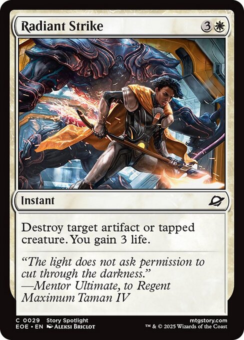 Radiant Strike - Foil