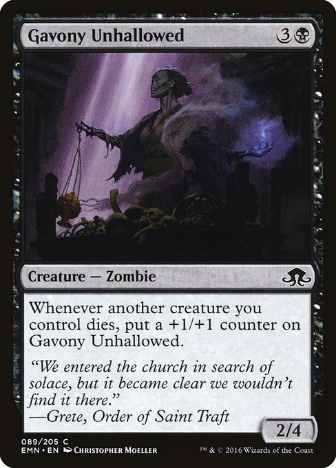Gavony Unhallowed - Foil