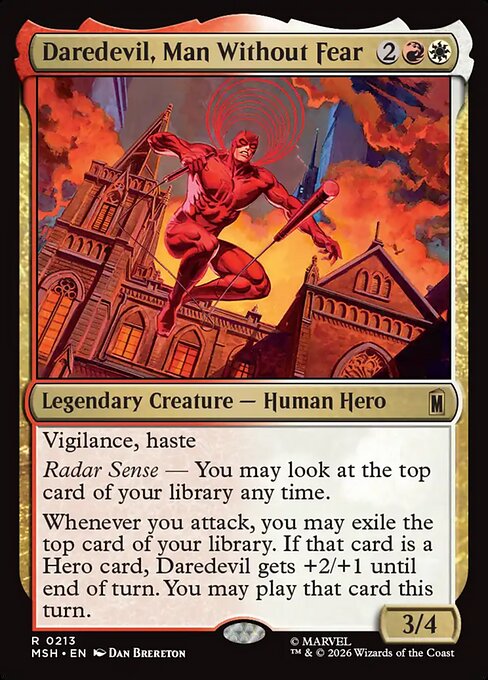 Daredevil, Man Without Fear - Foil
