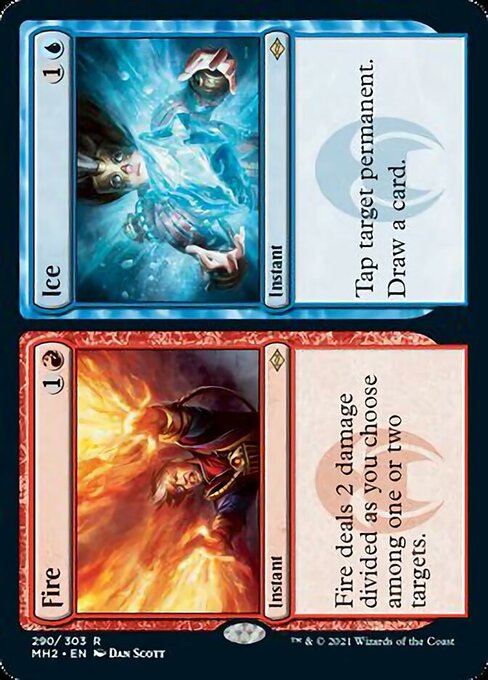 Fire // Ice - Foil-Etched