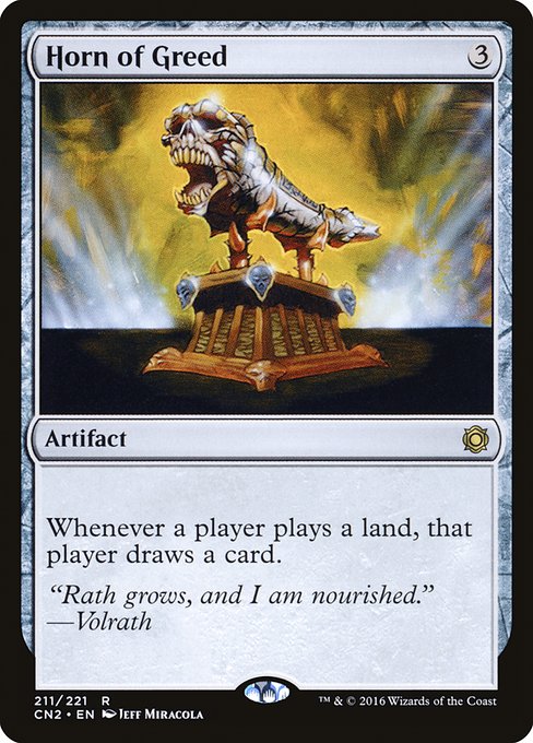 Horn of Greed - Foil