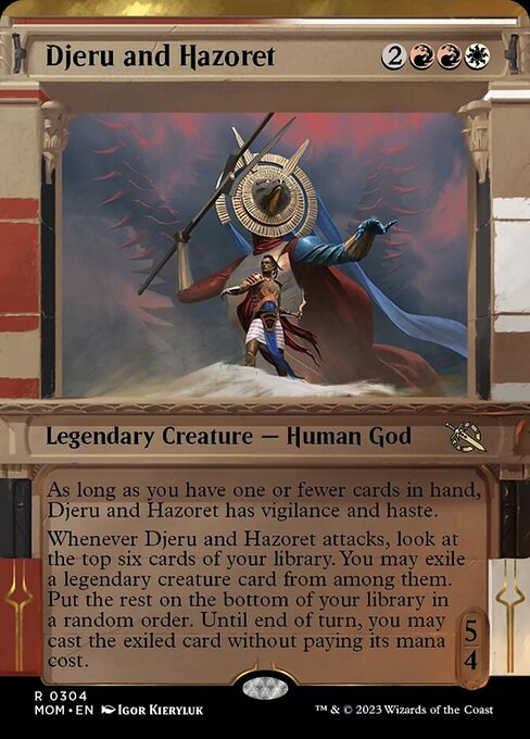 Djeru and Hazoret - Foil