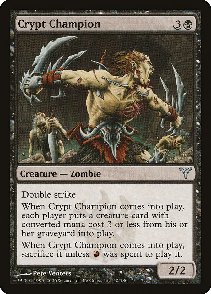 Crypt Champion - Foil