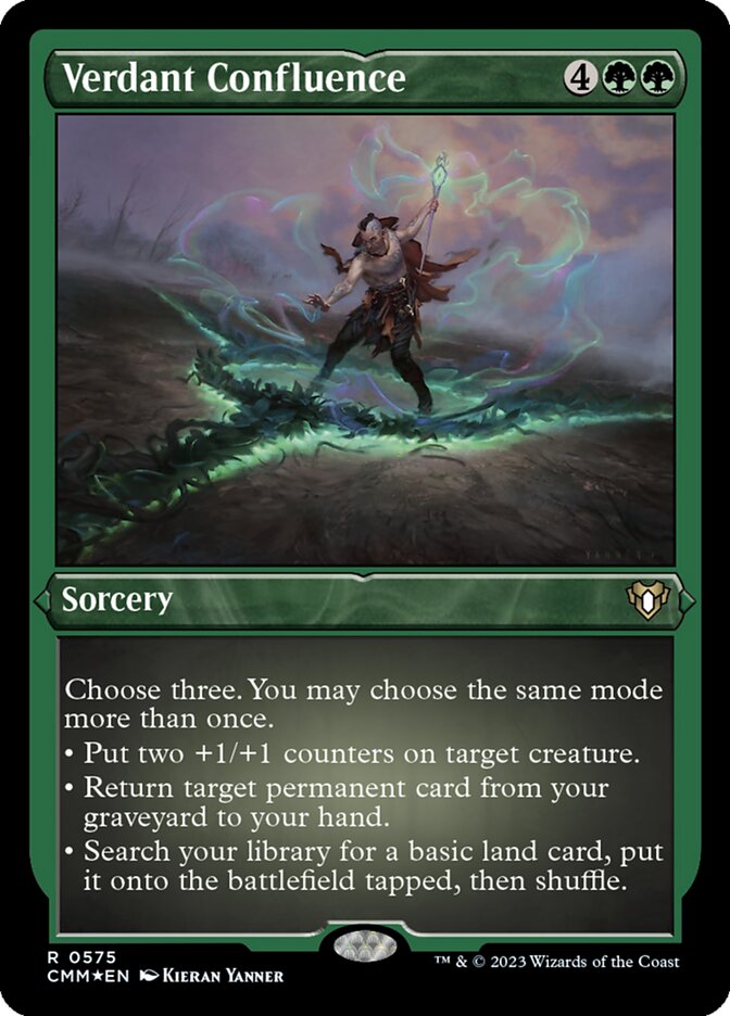 Verdant Confluence - Foil-Etched