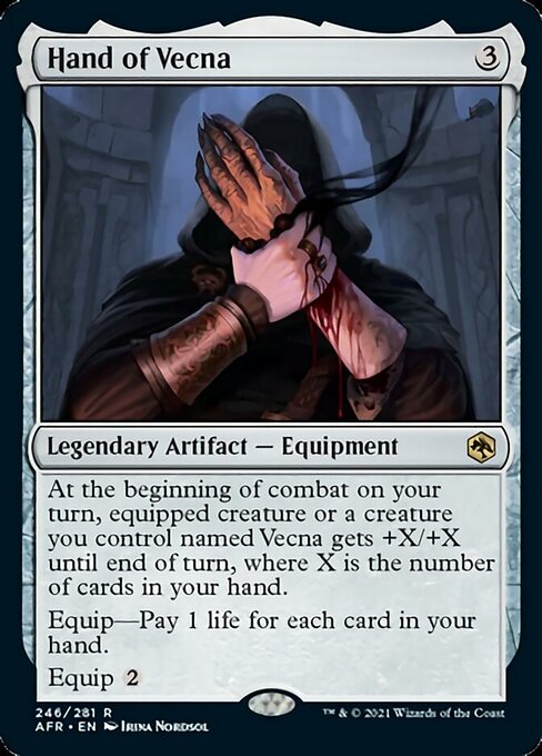 Hand of Vecna - Foil