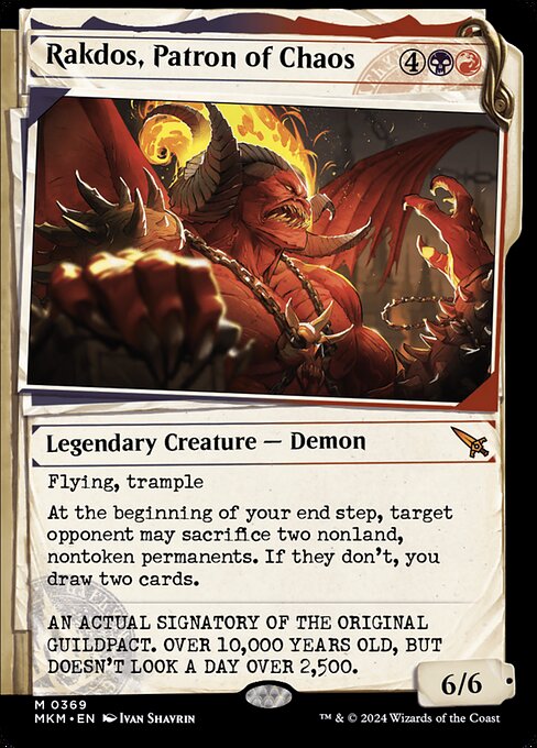 Rakdos, Patron of Chaos - Foil