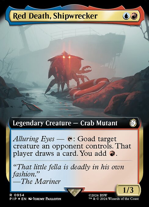 Red Death, Shipwrecker - Surge Foil