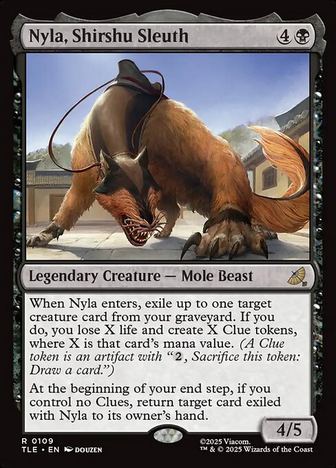 Nyla, Shirshu Sleuth - Foil