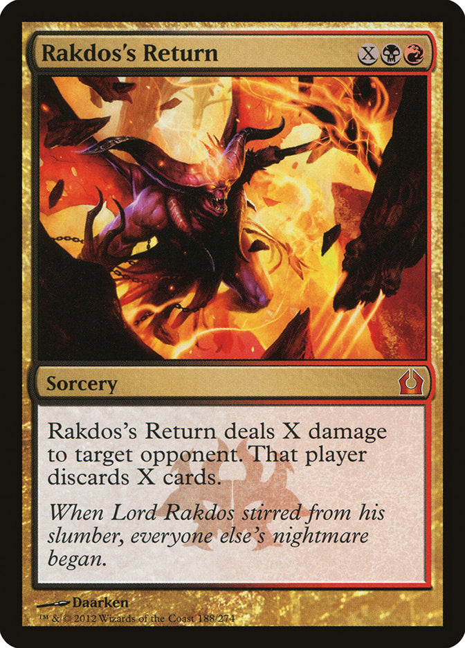 Rakdos's Return - Foil