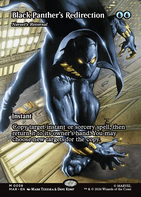 Narset's Reversal (Black Panther's Redirection) - Foil