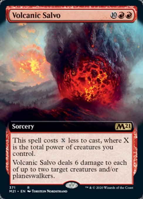 Volcanic Salvo - Foil