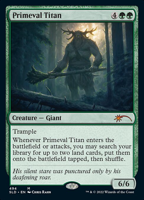 Primeval Titan  (494) - Foil