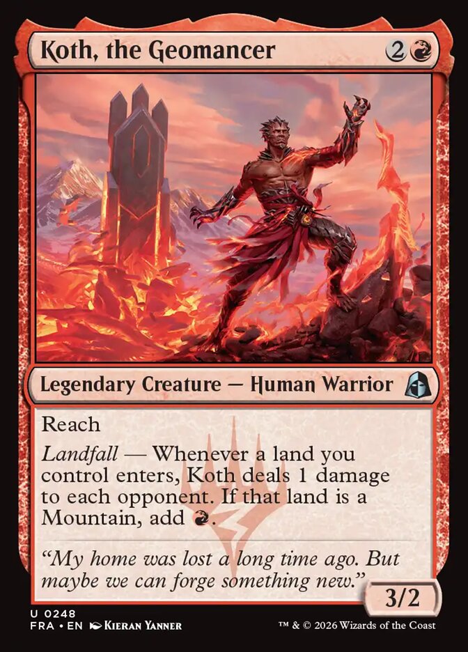 Koth, the Geomancer - Foil
