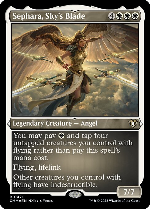 Sephara, Sky's Blade - Foil-Etched