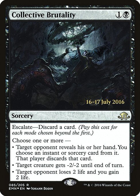 Collective Brutality - Foil - Prerelease Promo