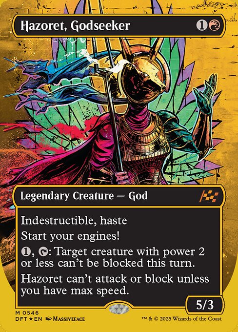 Hazoret, Godseeker - First Place Foil