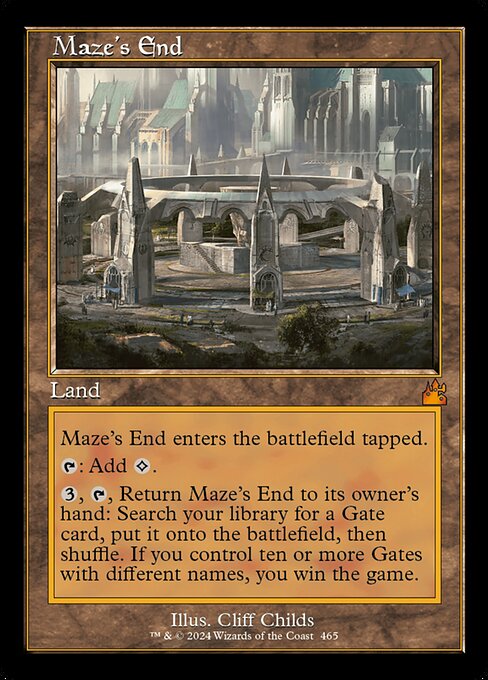 Maze's End - Foil