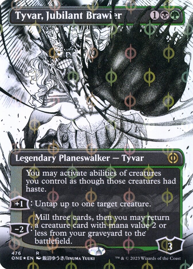 Tyvar, Jubilant Brawler - Step-And-Compleat Foil