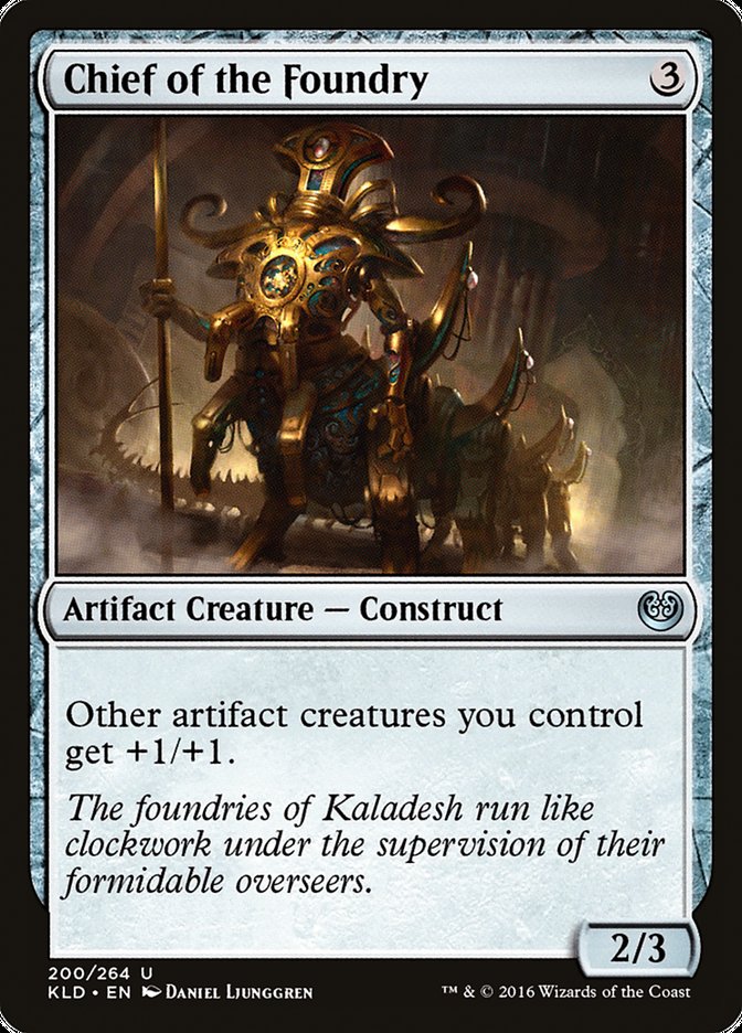 Chief of the Foundry - Foil