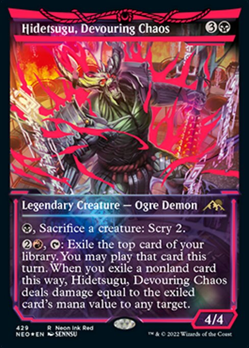 Hidetsugu, Devouring Chaos (429)