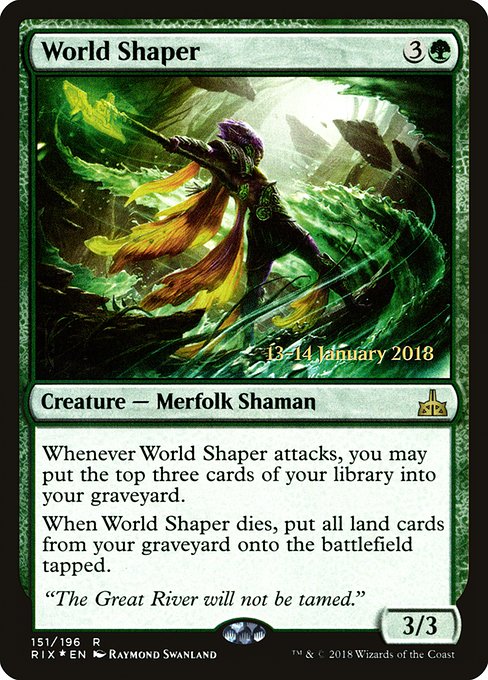 World Shaper - Foil - Prerelease Promo