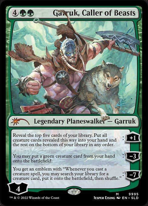 Garruk, Caller of Beasts - Foil