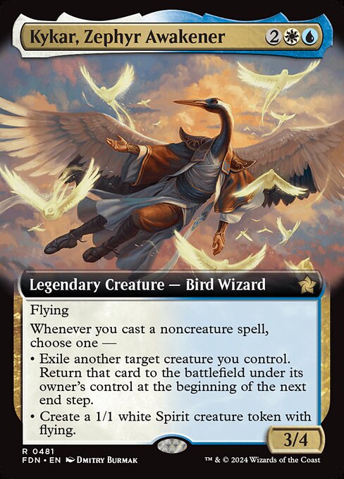 Kykar, Zephyr Awakener - Foil