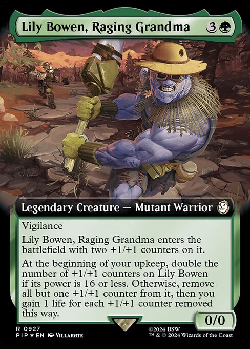 Lily Bowen, Raging Grandma - Surge Foil