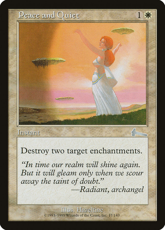 Peace and Quiet - Foil