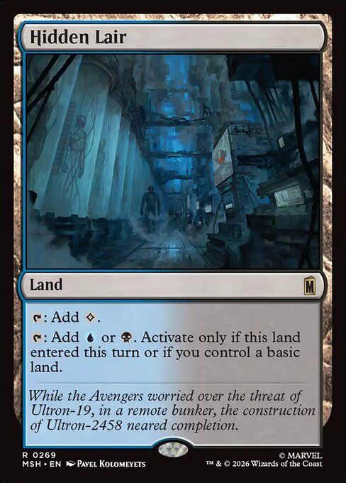 Hidden Lair - Foil