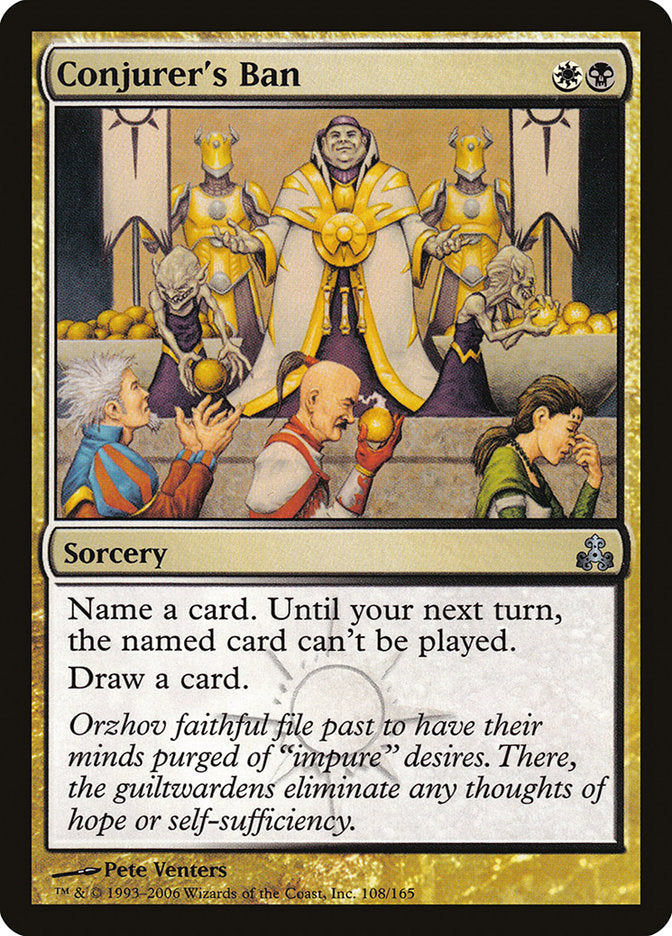 Conjurer's Ban - Foil