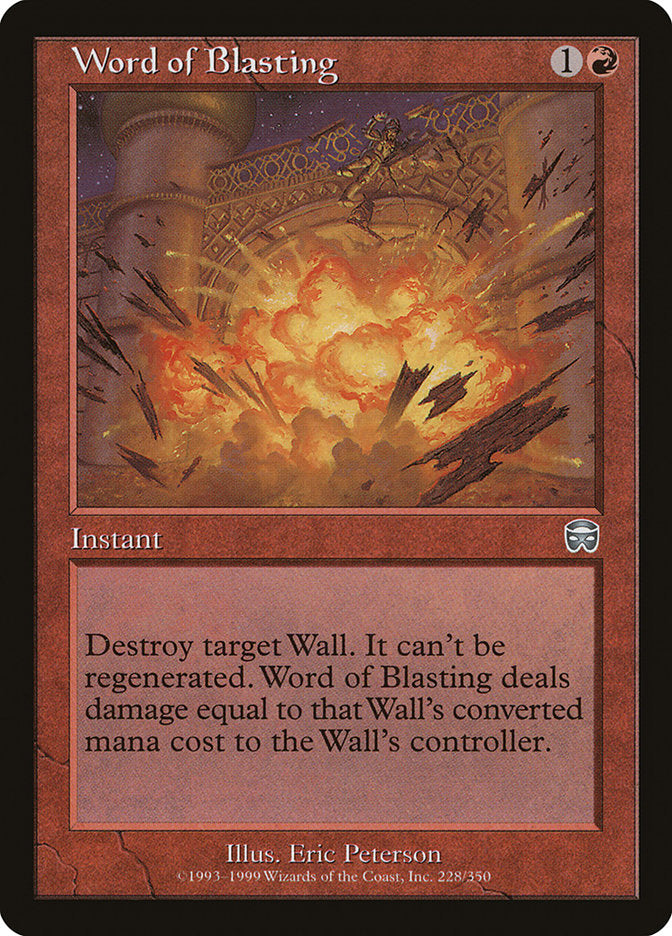 Word of Blasting - Foil