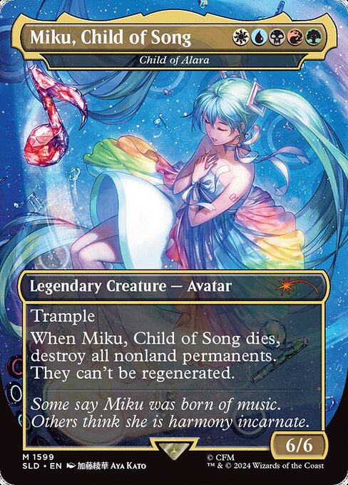 Child of Alara (Miku, Child of Song) - Foil