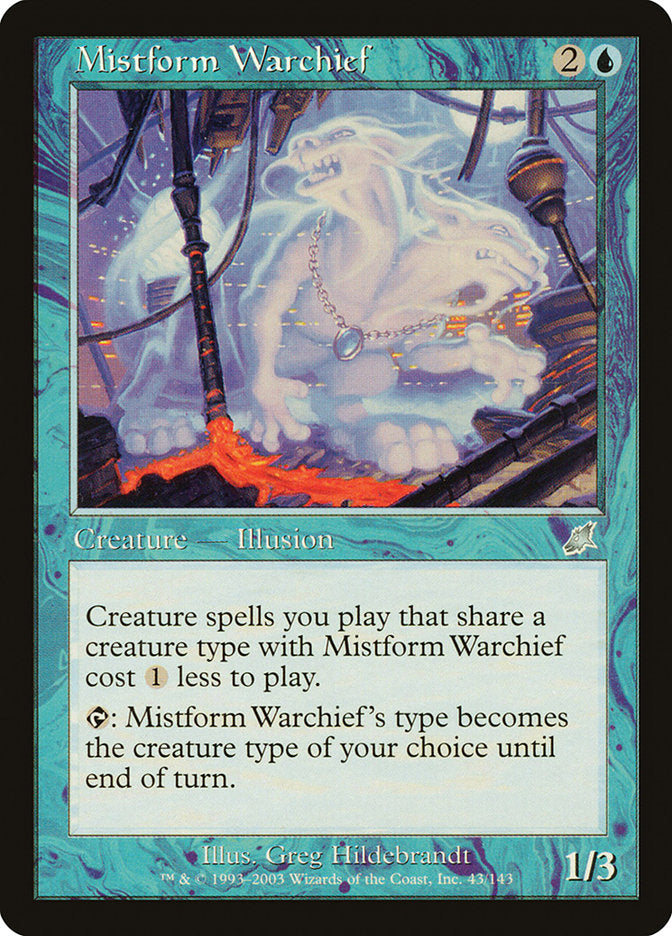 Mistform Warchief - Foil