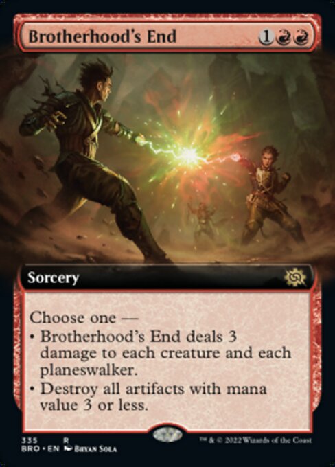 Brotherhood's End - Foil